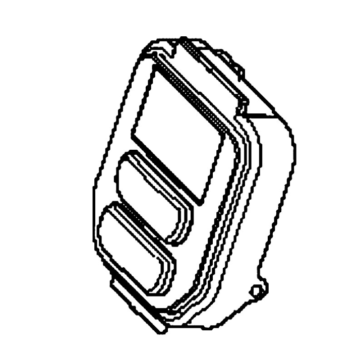 Pannello di controllo medio 2 pulsanti nel gruppo I Pezzi Di Ricambio / Pezzi di ricambio Soffiatori / Pezzi di ricambio Husqvarna 550iBTX presso GPLSHOP (5926478-03)