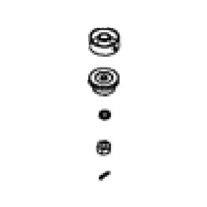 Kit Di Servizio Porta Lama 5928381-02 nel gruppo I Pezzi Di Ricambio / Pezzi di ricambio McCulloch Decespugliatori / Pezzi di ricambio McCulloch B43BT presso GPLSHOP (5928381-02)