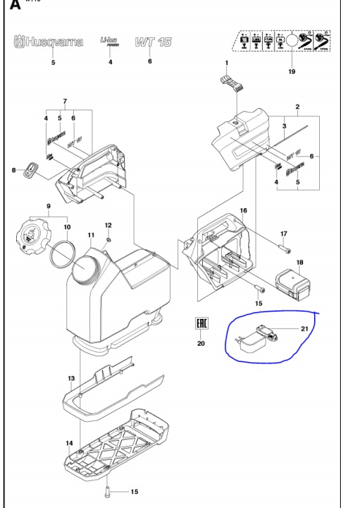 Caricabatterie 18V LI-ION EU nel gruppo Prodotti per lavori forestali e giardinaggio Husqvarna / Husqvarna Mototroncatrici / Accesori Mototroncatrici presso GPLSHOP (5929939-01)