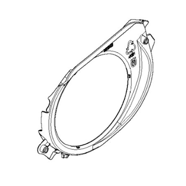 Conduttore Aria Di Raffreddamento 5932452-01 nel gruppo I Pezzi Di Ricambio / Pezzi di ricambio Motoseghe / Pezzi di ricambio Husqvarna 592XP/G presso GPLSHOP (5932452-01)