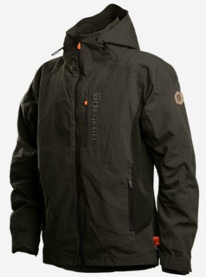 Husqvarna Xplorer Shell jacket men forest green, L nel gruppo Prodotti per lavori forestali e giardinaggio Husqvarna / Husqvarna Accessori per la protezione personale / Per il tempo libero Xplorer presso GPLSHOP (5932505-54)