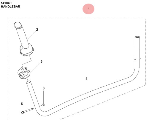 Manico Completo 5933047-01 nel gruppo  presso GPLSHOP (5933047-01)