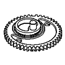 Ingranaggio Hd/Hs nel gruppo I Pezzi Di Ricambio / Pezzi di ricambio Tagliasiepi / Pezzi di ricambio Husqvarna 525HE4 presso GPLSHOP (5936515-01)