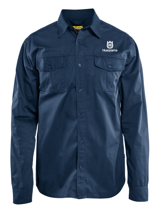 Camicia Xs Camicia in twill Blu Navy 5951044-01 nel gruppo  presso GPLSHOP (5951044-01)