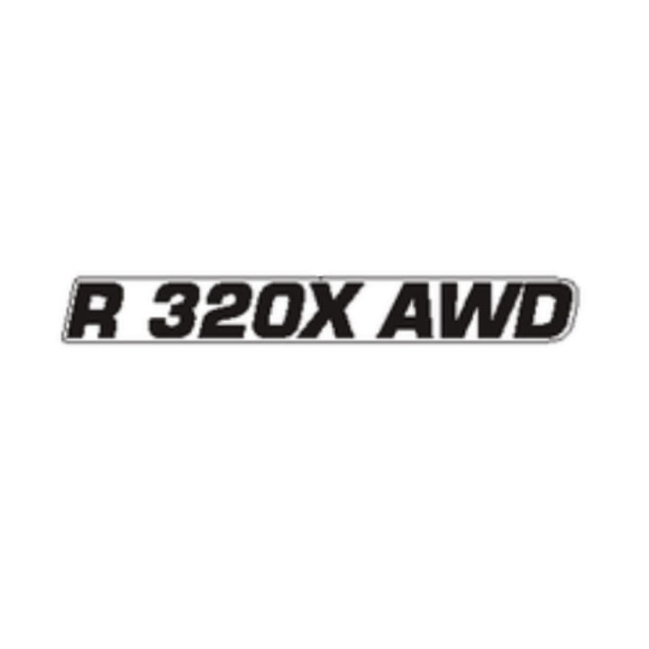 Adesivo per cofano motore r 320x awd nel gruppo presso GPLSHOP (5952749-02)