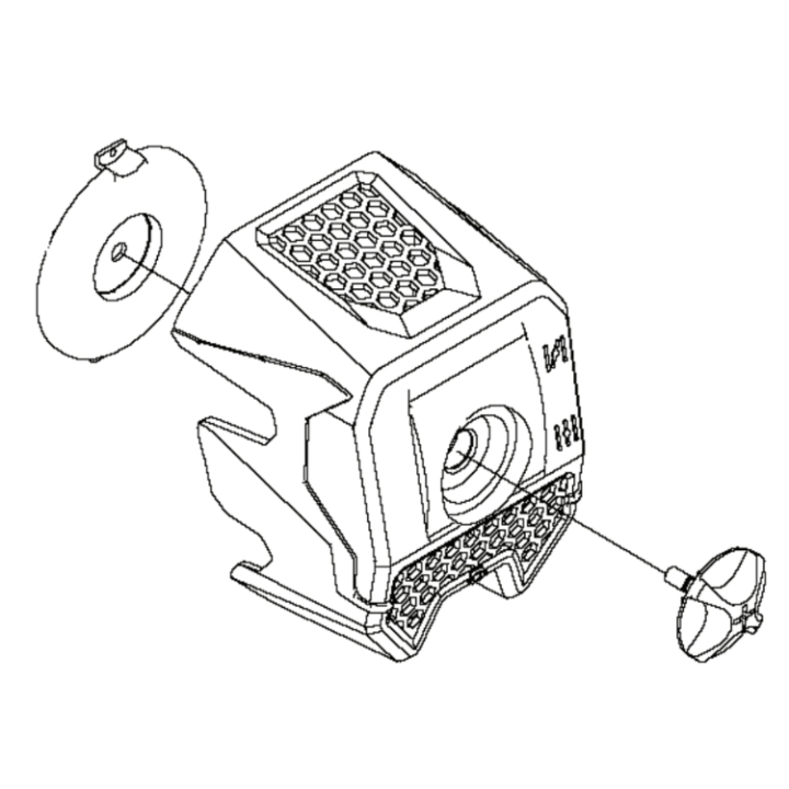 Complessivo Coperchio Filtro 5961973-01 nel gruppo  presso GPLSHOP (5961973-01)