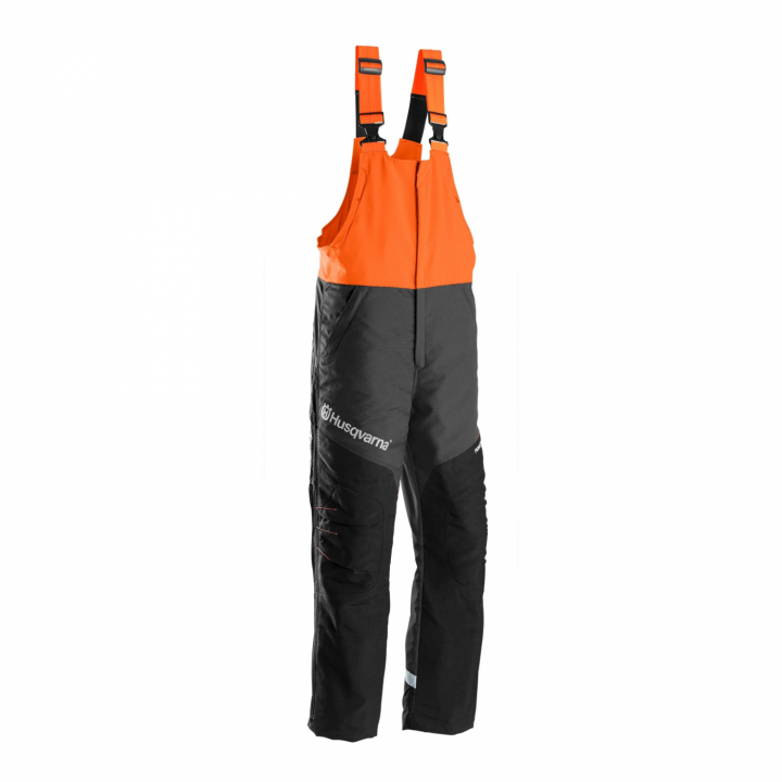 Salopette con protezione antitaglio Husqvarna Functional nel gruppo Prodotti per lavori forestali e giardinaggio Husqvarna / Husqvarna Accessori per la protezione personale / Pantalone con protezione antitaglio presso GPLSHOP (5295186-46)