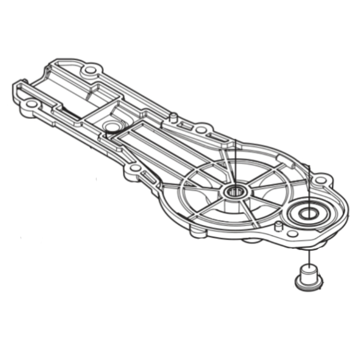 Gruppo alloggiamento ingranaggi inferiore nel gruppo I Pezzi Di Ricambio / Pezzi di ricambio Tagliasiepi / Pezzi di ricambio Husqvarna 525HE4 presso GPLSHOP (5963178-01)