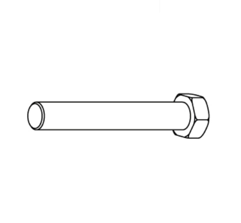 Bullone a testa esagonale esterna 1/2 nel gruppo  presso GPLSHOP (5964353-01)