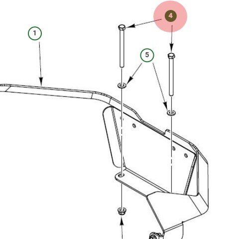 Bullone a testa esagonale esterna 5/1 nel gruppo presso GPLSHOP (5964355-01)