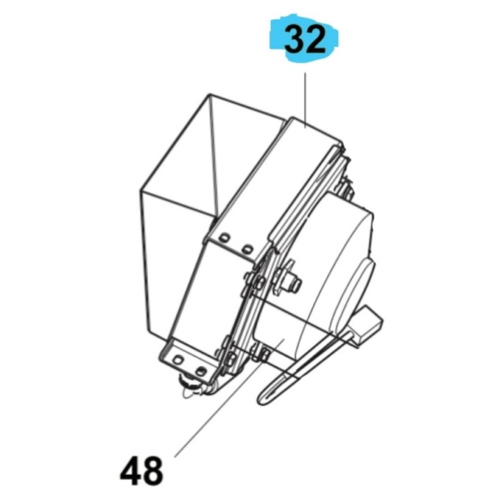 Gruppo radiatore olio nel gruppo I Pezzi Di Ricambio / Pezzi di ricambio Rider / Pezzi di ricambio Husqvarna Rider 420 TSX AWD presso GPLSHOP (5965123-01)