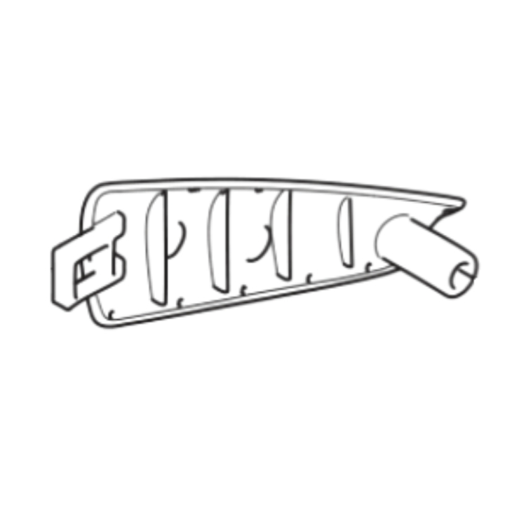 Inserto maniglia 5967992-01 nel gruppo I Pezzi Di Ricambio / Pezzi di ricambio Motoseghe / Pezzi di ricambio Husqvarna 435i presso GPLSHOP (5967992-01)