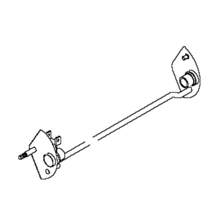 Telaio dell'assale posteriore - Posteriore verniciato nel gruppo I Pezzi Di Ricambio / Ricambi per Rasaerba McCulloch / Pezzi di ricambio McCulloch M46-140R Classic+ presso GPLSHOP (5968162-01)