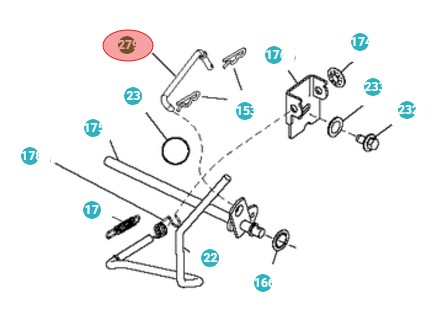  nel gruppo I Pezzi Di Ricambio / Pezzi di ricambio Jonsered Rider / Pezzi di ricambio Jonsered LT 2217 A presso GPLSHOP (5969166-01)