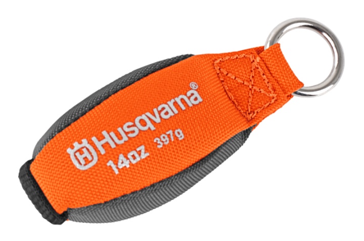 Husqvarna Throw Bag 397g (14oz) nel gruppo Prodotti per lavori forestali e giardinaggio Husqvarna / Husqvarna Accessori per la protezione personale / Accessori Per Arboricoltori presso GPLSHOP (5969358-11)