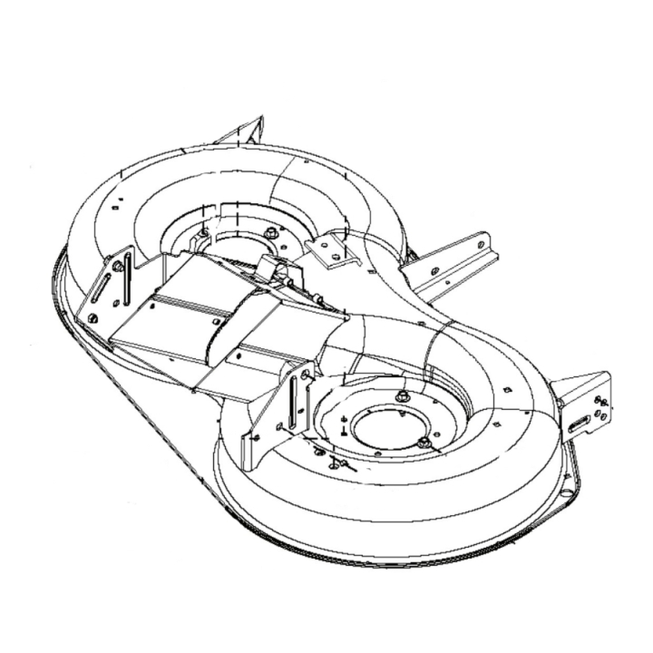Kit di assistenza Svc Deck Weld Tx97 nel gruppo I Pezzi Di Ricambio / Pezzi di ricambio Trattorini tagliaerba presso GPLSHOP (5970008-01)