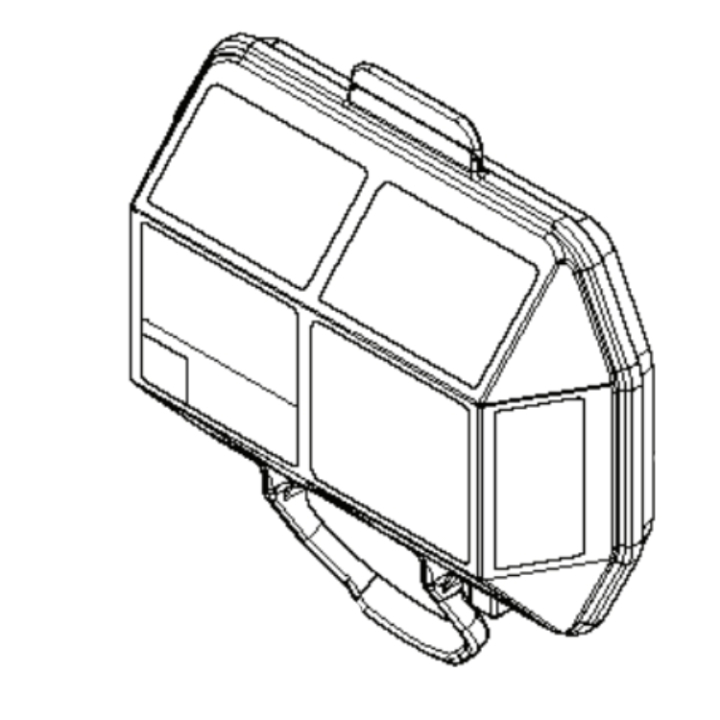 Filtro Aria Mezzo 5971760-01 nel gruppo I Pezzi Di Ricambio / Pezzi di ricambio Motoseghe / Pezzi di ricambio Husqvarna T525 presso GPLSHOP (5971760-01)