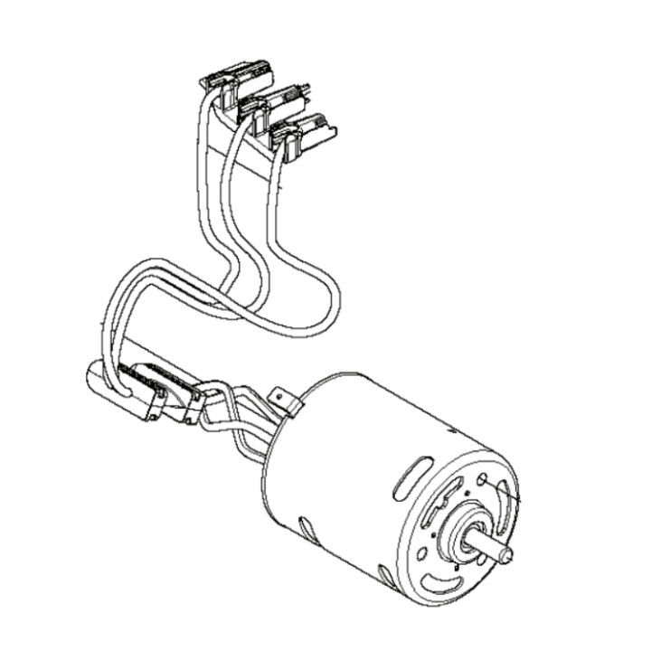Gruppo motore Bldc nel gruppo I Pezzi Di Ricambio / Pezzi di ricambio Soffiatori / Pezzi di ricambio Husqvarna 120iB presso GPLSHOP (5972137-01)