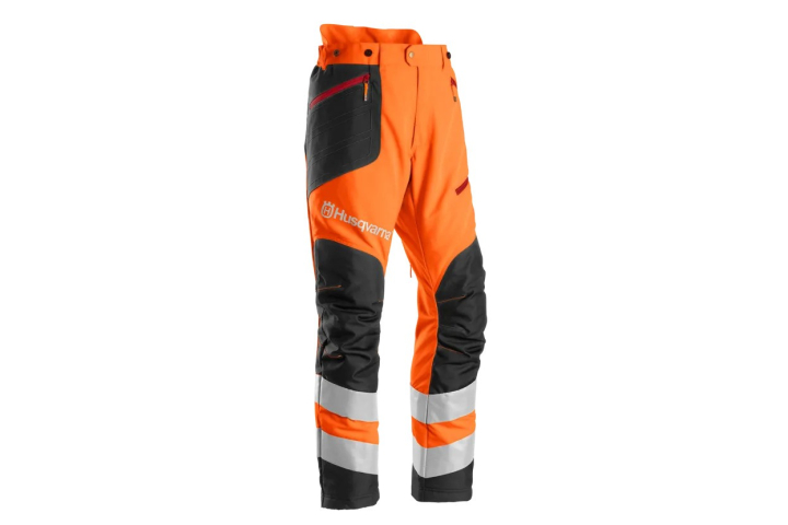 Pantaloni da lavoro Husqvarna Technical EN 20471, taglio e decespugliamento nel gruppo Prodotti per lavori forestali e giardinaggio Husqvarna / Husqvarna Accessori per la protezione personale / Pantalone con protezione antitaglio presso GPLSHOP (5972462)