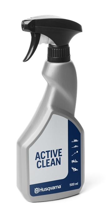 Husqvarna Active Clean Spray 500ml nel gruppo Prodotti per lavori forestali e giardinaggio Husqvarna / Husqvarna Lubrificanti, carburanti e taniche per rifornimento / Lubrificanti, carburanti e taniche per rifornimento presso GPLSHOP (5972557-01)