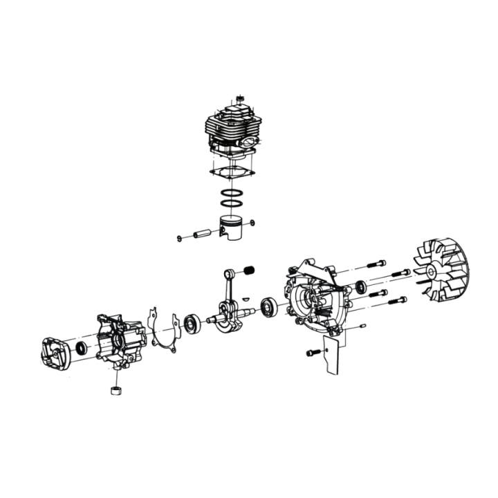 Motore Assy Motore Asm - Mccul 5975932-01 nel gruppo I Pezzi Di Ricambio / Pezzi di ricambio McCulloch Decespugliatori / Pezzi di ricambio McCulloch B33PS+ 4in1 presso GPLSHOP (5975932-01)
