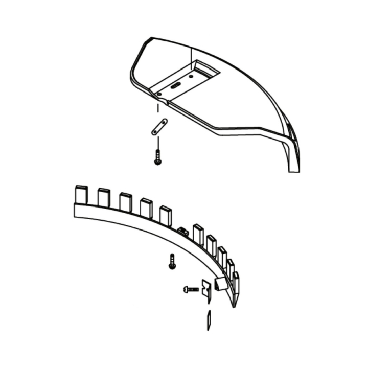 Kit Scudo Taglio Scudo - Mc 5975946-01 nel gruppo I Pezzi Di Ricambio / Pezzi di ricambio McCulloch Decespugliatori / Pezzi di ricambio McCulloch B33PS+ 4in1 presso GPLSHOP (5975946-01)