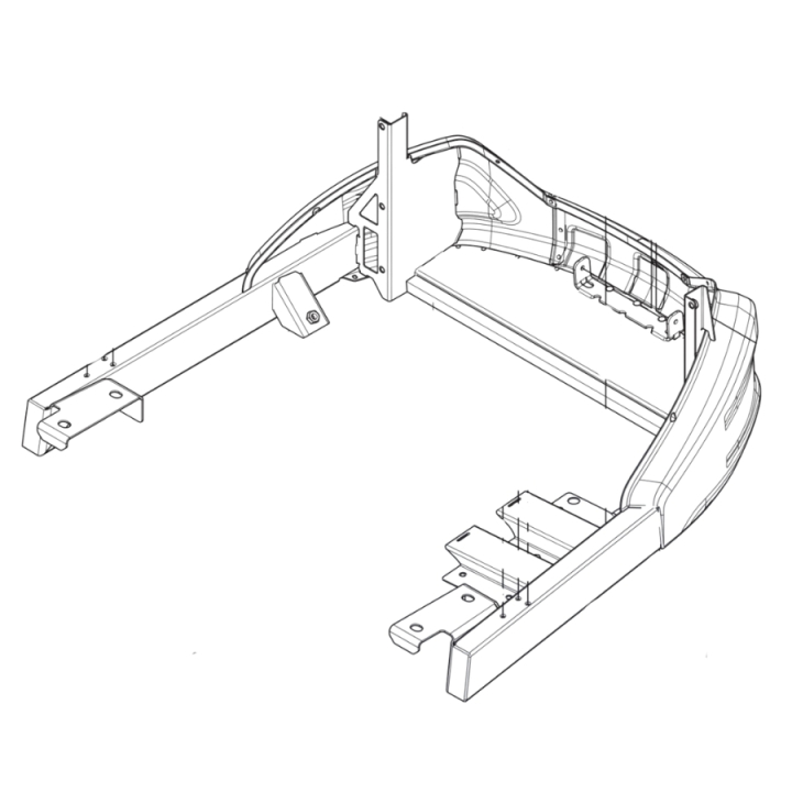 Rivestimento tubi saldati telaio motore nel gruppo  presso GPLSHOP (5976568-01)