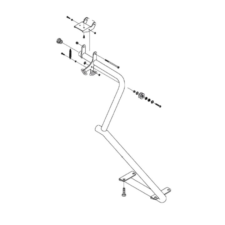 Support Assy Rel Support G 5977130-01 nel gruppo I Pezzi Di Ricambio / Pezzi di ricambio Övriga Reservdelar / Pezzi di ricambio Övrigt / Pezzi di ricambio Husqvarna CL400 presso GPLSHOP (5977130-01)