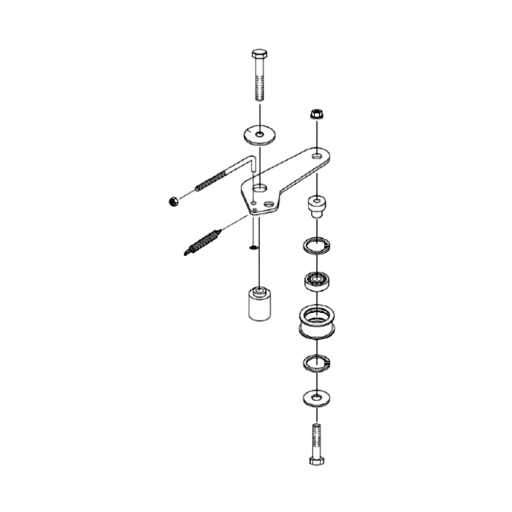 Kit Tenditore Cinghia Per Foratura 5977202-01 nel gruppo I Pezzi Di Ricambio / Pezzi di ricambio Övriga Reservdelar / Pezzi di ricambio Övrigt / Pezzi di ricambio Husqvarna CL400 presso GPLSHOP (5977202-01)