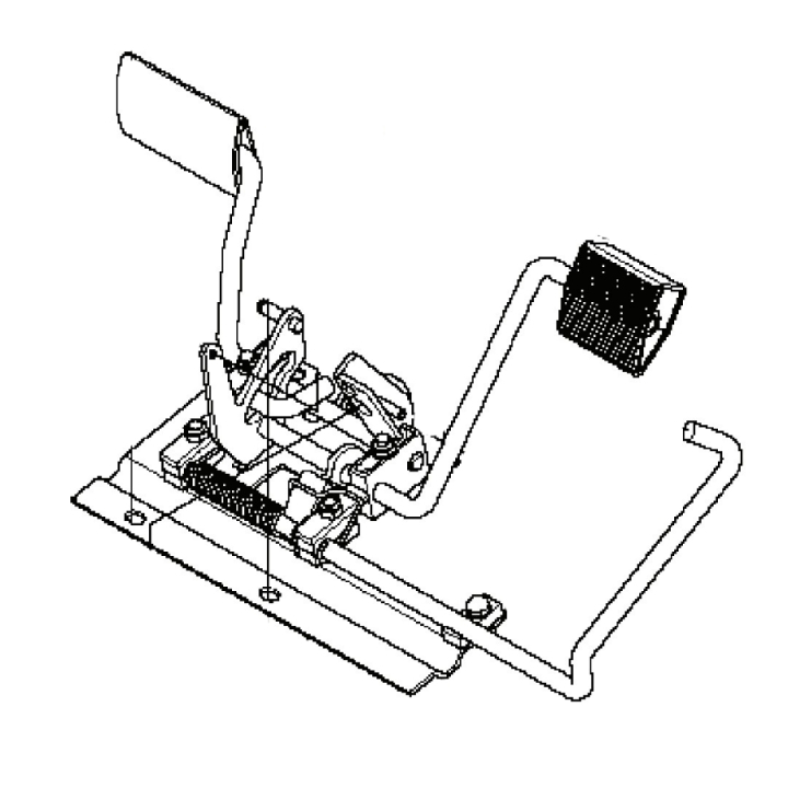 Gruppo piastra pedale con cuscinetto nel gruppo I Pezzi Di Ricambio / Pezzi di ricambio Jonsered Rider / Pezzi di ricambio Jonsered FR 2312 MA presso GPLSHOP (5979354-01)