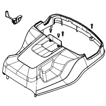 Copertina Pro Powerhead Superiore 5979377-01 nel gruppo presso GPLSHOP (5979377-01)