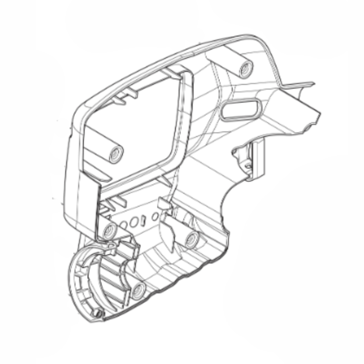 Alloggiamento a sinistra nel gruppo I Pezzi Di Ricambio / Pezzi di ricambio Tagliasiepi / Pezzi di ricambio Husqvarna 522iHD75 presso GPLSHOP (5983698-03)