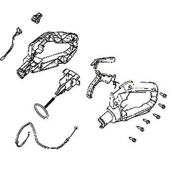 Gruppo maniglia posteriore 322Hd60 nel gruppo  presso GPLSHOP (5983874-01)