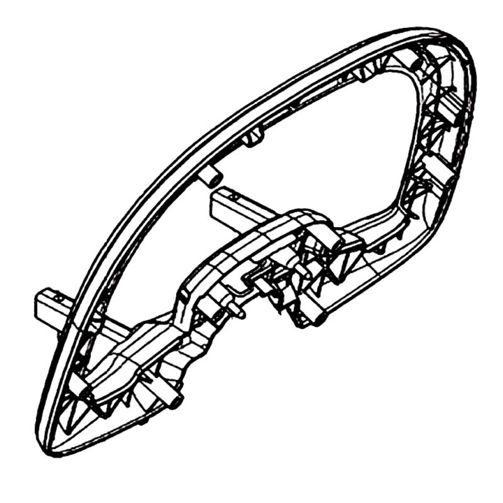 Copertura maniglia anteriore nel gruppo I Pezzi Di Ricambio / Pezzi di ricambio Tagliasiepi / Pezzi di ricambio Husqvarna 522iHD75 presso GPLSHOP (5984607-01)