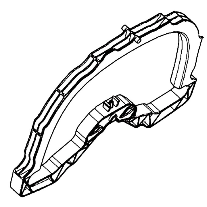 Blocco maniglia anteriore nel gruppo I Pezzi Di Ricambio / Pezzi di ricambio Tagliasiepi / Pezzi di ricambio Husqvarna 522iHD75 presso GPLSHOP (5984608-01)