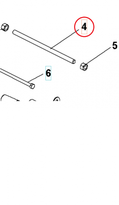 Albero Morsetto Asse Sterzo 5986758-01 nel gruppo  presso GPLSHOP (5986758-01)