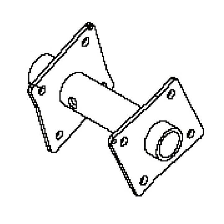Fresa Roto 400 Mozzo Perno Sinistro B 5986788-01 nel gruppo I Pezzi Di Ricambio / Ricambi per Motozappe Husqvarna / Pezzi di ricambio Husqvarna TR348 presso GPLSHOP (5986788-01)