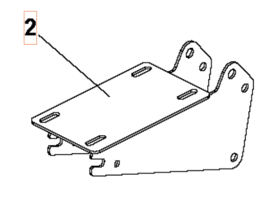 Supporto Supporto Motore Roto400 5986791-01 nel gruppo  presso GPLSHOP (5986791-01)