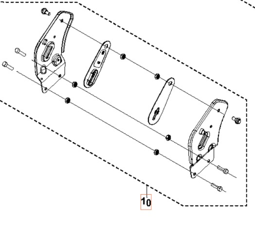 Kit Supporto Kit Montaggio Maniglia 5986841-13 nel gruppo  presso GPLSHOP (5986841-13)