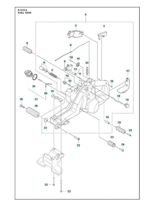 Gruppo serbatoio carburante nel gruppo  presso GPLSHOP (5988064-03)
