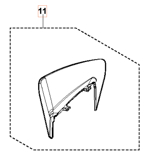 DEFLECTOR, SIDE PROTECTION COVER nel gruppo  presso GPLSHOP (5989614-01)