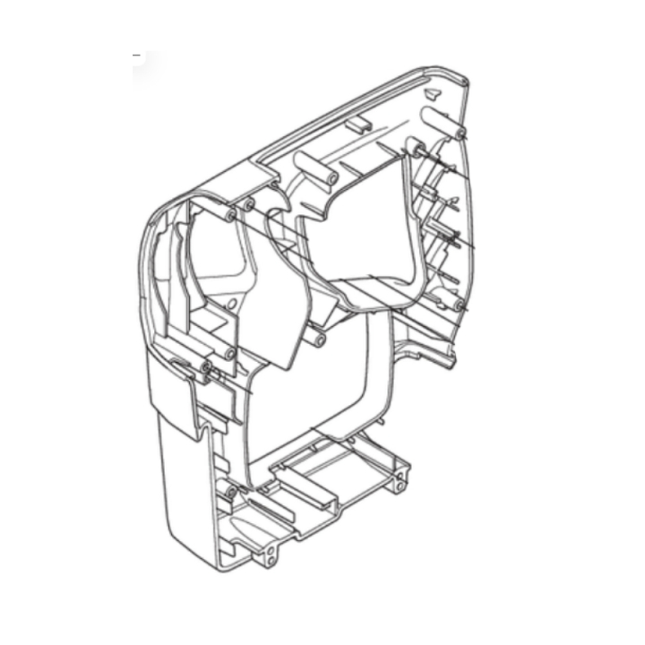 Maniglia metà dm540i destra nel gruppo  presso GPLSHOP (5992541-02)