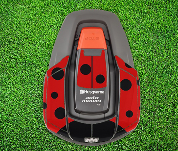 Set di pellicole 'coccinella' per Automower 105 / 305 / 308 nel gruppo Accessori Robot Tagliaerba / Foil set presso GPLSHOP (5992924-01)