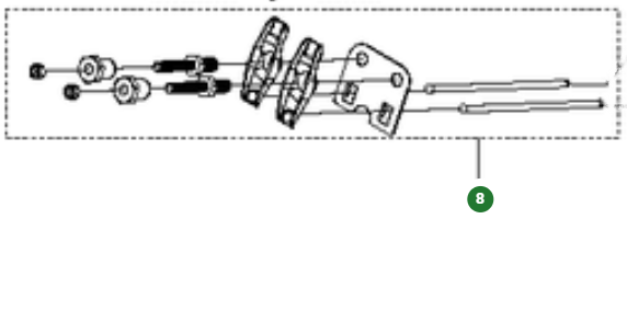 Asta di spinta 5993485-93 nel gruppo  presso GPLSHOP (5993485-93)