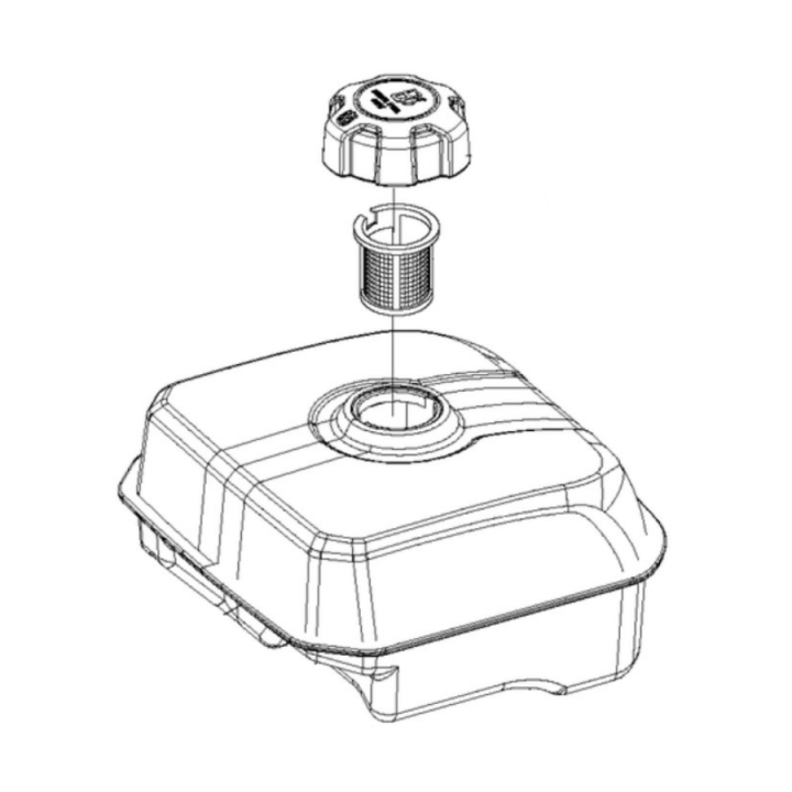 Complessivo serbatoio carburante 5993494-42 nel gruppo  presso GPLSHOP (5993494-42)