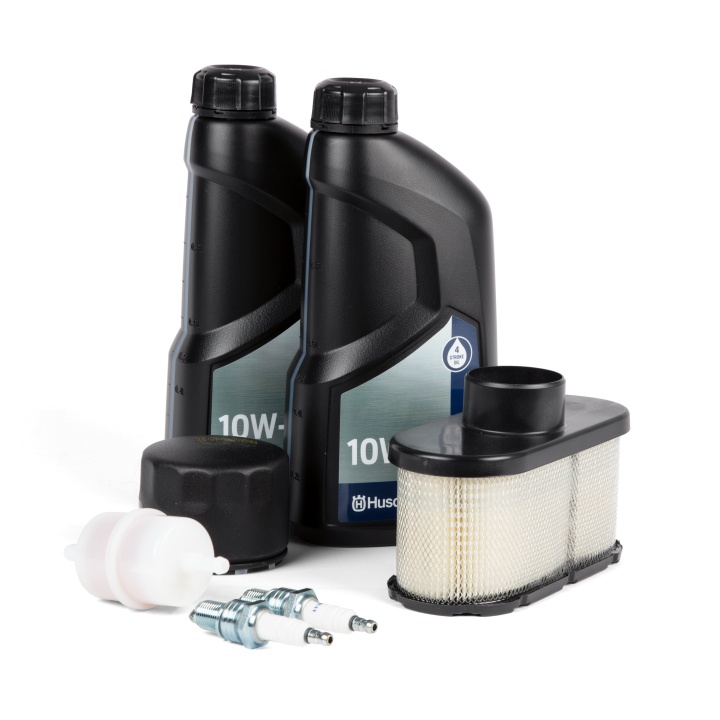 Kit di servizio Husqvarna R420TsXAWD nel gruppo Prodotti per lavori forestali e giardinaggio Husqvarna / Husqvarna Tagliaerba uomo a bordo / Kit di servizio e accessori presso GPLSHOP (5998972-01)