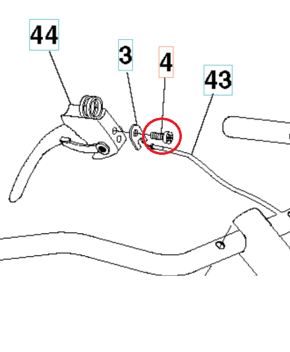 Vite 8181010-08 nel gruppo I Pezzi Di Ricambio / Ricambi per Motozappe Husqvarna / Pezzi di ricambio Husqvarna TR430 presso GPLSHOP (8181010-08)
