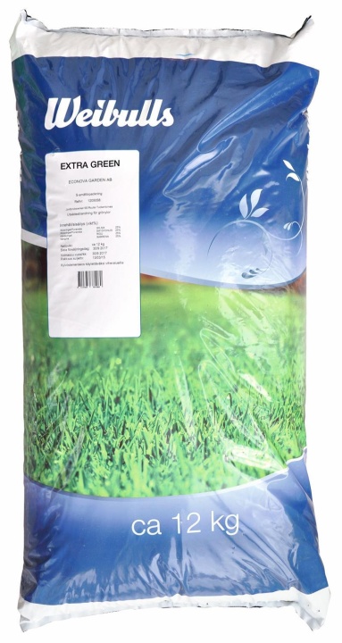 Semi di erba Weibulls Extra Green 12kg nel gruppo Prodotti per lavori forestali e giardinaggio Husqvarna / Semi di erba e Concime per prato presso GPLSHOP (838103)