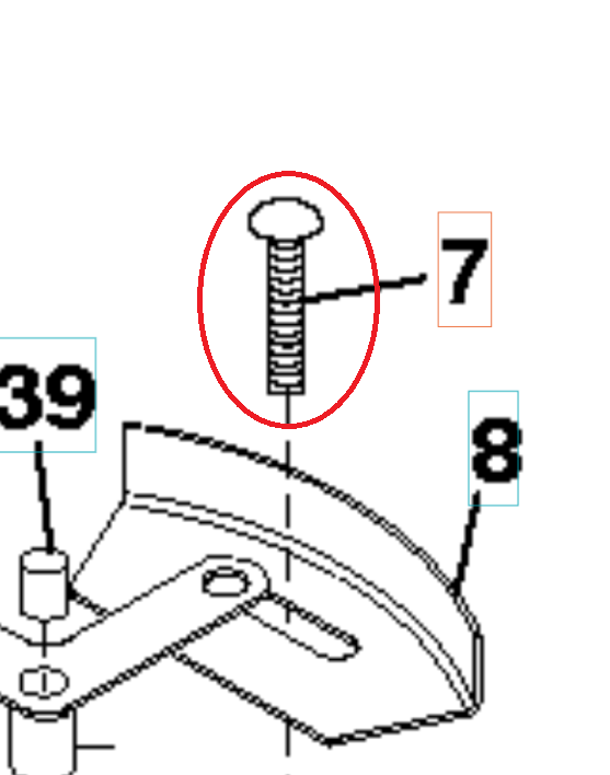 Bullone Carrello,1/4-20X1/2 8721104-04 nel gruppo  presso GPLSHOP (8721104-04)