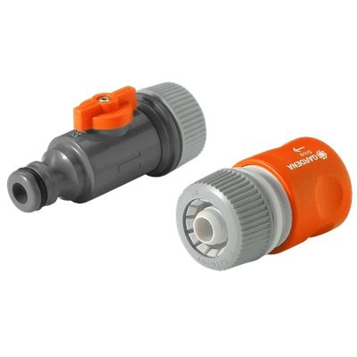 Soaker Hose Connection Set GARDENA (1989) nel gruppo  presso GPLSHOP (9009728-01)